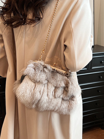 レディースバッグ グレー