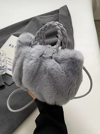 グレイレディースバッグ ブラック