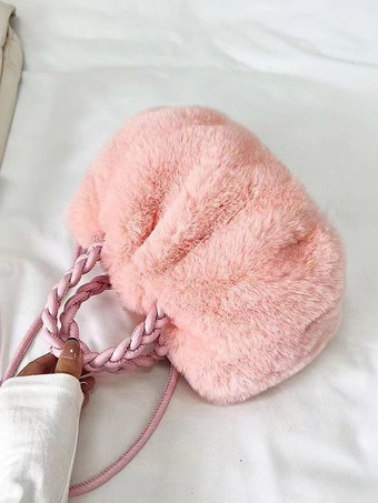 ピンクレディースバッグ ブラック