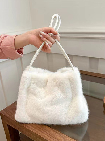 アイボリー レディースバッグ ピンク