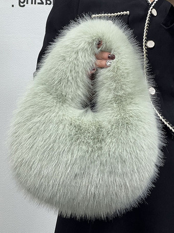 パステルグリーンレディースバッグ ブラック