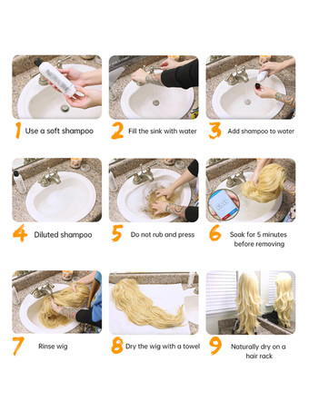 女性用ロングウィッグ ライトグレー ストレート 耐熱ファイバー エレガント 乱れたロング 合成ウィッグ