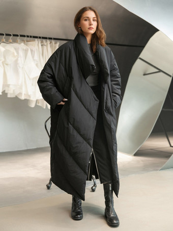 レディース ダウンジャケット オーバーサイズ ダックダウン