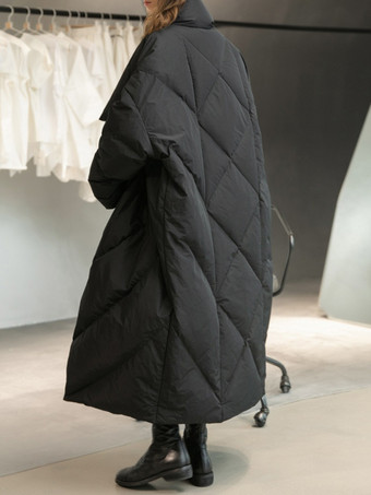 レディース ダウンジャケット オーバーサイズ ダックダウン