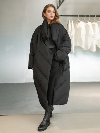 レディース ダウンジャケット オーバーサイズ ダックダウン