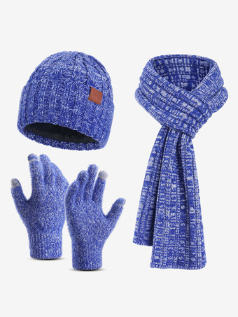 ブルー 女性のための美しいスカーフ