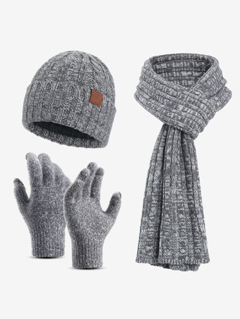 グレイ女性のための美しいスカーフ