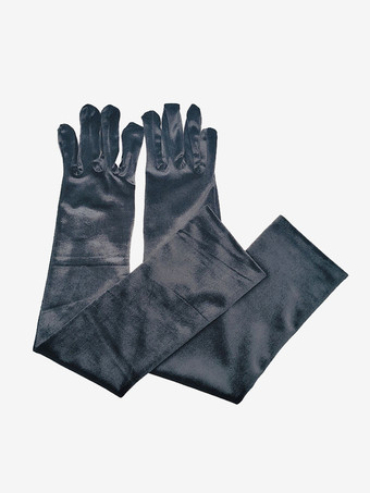 ブラック レディース手袋