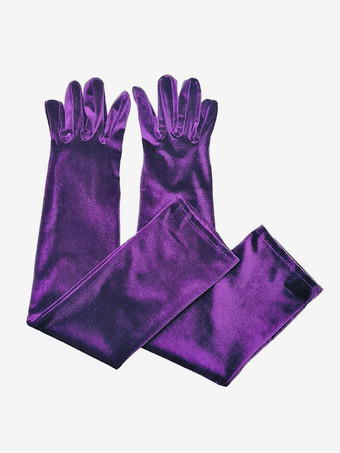 パープル レディース手袋