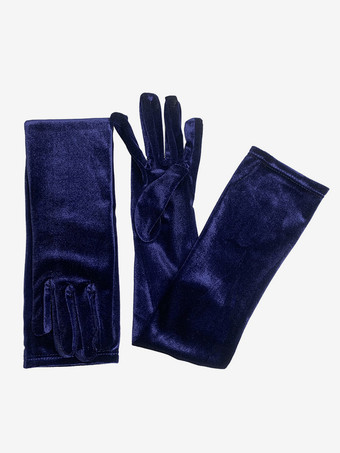 ディープブルーレディース手袋