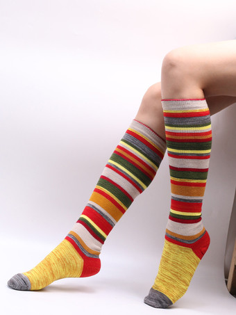 イエローソックス ダークグリーン カラーブロック