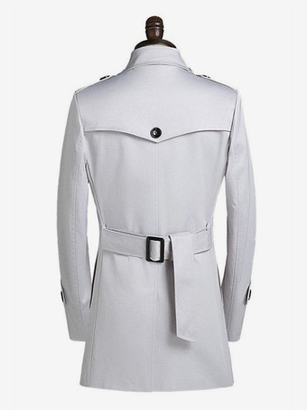 メンズスーツコート ミドル丈 シンプルビジネスコート 英国スタイル フォーマルコート