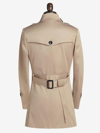 メンズスーツコート ミドル丈 シンプルビジネスコート 英国スタイル フォーマルコート