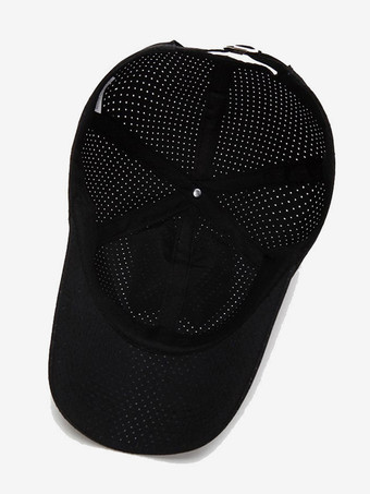 スポーツピークキャップ 夏用 薄型バイザー 速乾メッシュ 野球帽