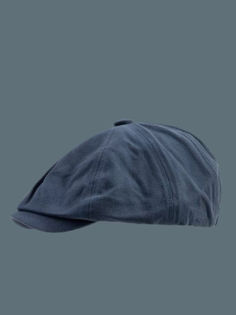 ブルー メンズシックカジュアルハット