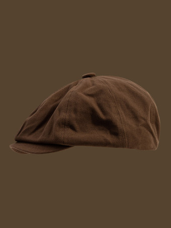 ブラウン メンズシックカジュアルハット