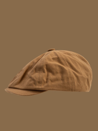 カーキ メンズシックカジュアルハット