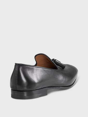 メンズ タッセルローファー ポリエステル アートワーク スリッポン プロム ウェディングシューズ