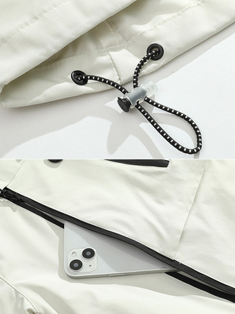 男性用アウトドアジャケット メンズジャケット トレンディなウィンドブレーカー カジュアル カップルジャケット