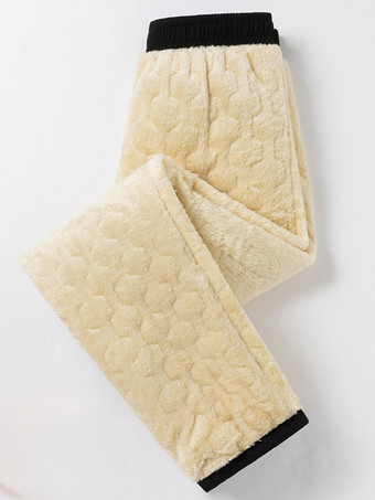 厚手のラムベルベットメンズコットンパンツ 大きいサイズパンツ ゆったり 防水 防風 スウェットパンツ