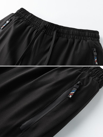 厚手のラムベルベットメンズコットンパンツ 大きいサイズパンツ ゆったり 防水 防風 スウェットパンツ