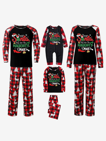 お揃いのクリスマスパジャマ 家族カップル用 大人用ファミリーパジャマ