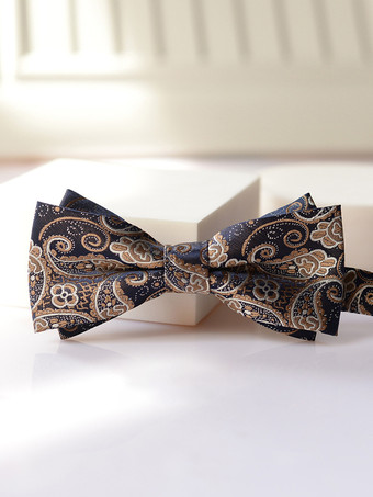ダークネイビー男性用蝶ネクタイ 新郎と新郎の付添人 ウェディングスーツ シャツ 蝶ネクタイ ドレスアクセサリー