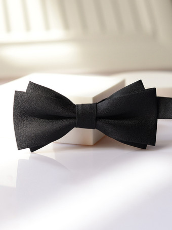 ブラック トレンドの蝶ネクタイ、男性用、ウェディングスーツ、シャツ、蝶ネクタイ、ドレスアクセサリー