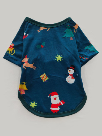 ティールファミリーパジャマ クリスマスエレメント 家族で揃うクリスマスパジャマ