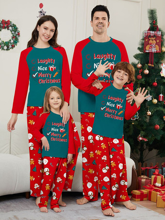 レッド ファミリークリスマスパジャマ 赤ちゃん用 大人用 フェスティバル マッチングセット キッズ 大人用