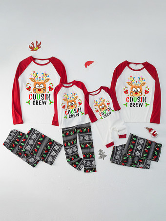 家族で揃うクリスマスパジャマ 子供用 大人用 クリスマス柄 マッチングセット