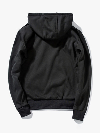 メンズ フード付きカーディガン 長袖 スウェットシャツ ジャケット プラスサイズ カジュアル トレンディ 厚手 ベルベット コート