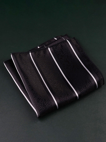 ブラック メンズスーツチェストスカーフウェディングビジネススーツフォーマルシャツポケットチーフスカーフハンカチドレスアクセサリー