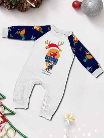 家族で着れるクリスマスパジャマ 赤ちゃん用 大人用 お揃い クリスマスパジャマ 家族用