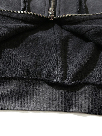 メンズ トレンディ アメリカン ウォッシュド ジッパー シャーク マスク フード付き カーディガン スウェットシャツ ルーズ ジャケット