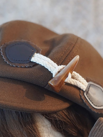 スイートロリータ帽子アクセサリーポリエステルコーヒーブラウンロリータアクセサリー