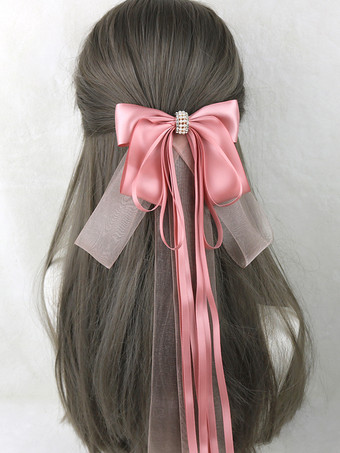 カメオピンクスイートロリータアクセサリー ピンクのリボン 帽子 その他