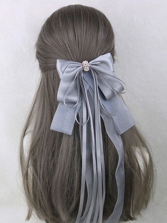 グレイスイートロリータアクセサリー ピンクのリボン 帽子 その他