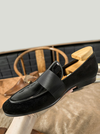 牛革ペニーローファー メンズ プロム ウェディングシューズ