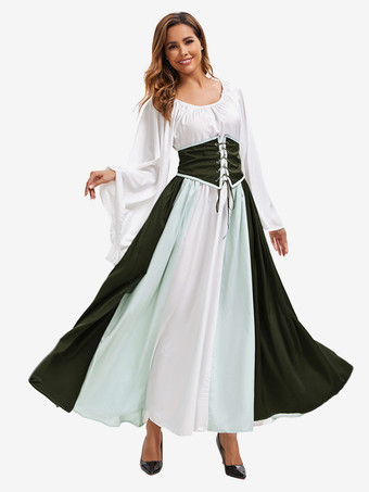 レトロコスチューム マリーアントワネットコスチュームセット 仮面舞踏会ドレス