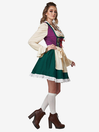 バイエルンビールガールレトロホリデーコスチューム