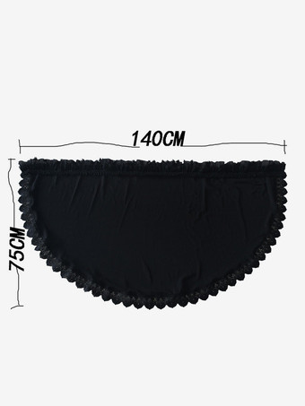 ゴシックロリータアクセサリーホワイトフリルレースヘッドウェアその他