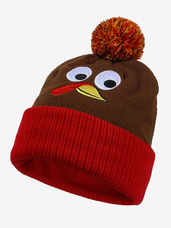 休日コスチューム 感謝祭 ライトブラウン 感謝祭帽子