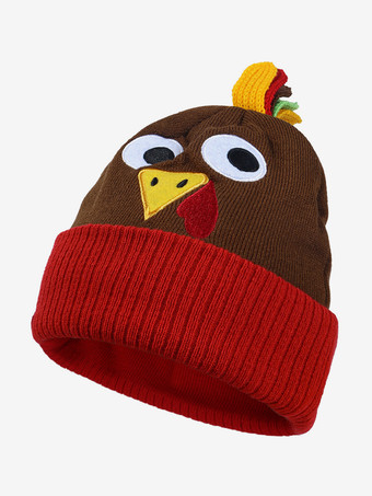 アンバー休日コスチューム 感謝祭 ライトブラウン 感謝祭帽子