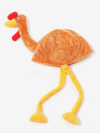 オレンジ 感謝祭の休日コスチューム オレンジファイバーホリデーハット