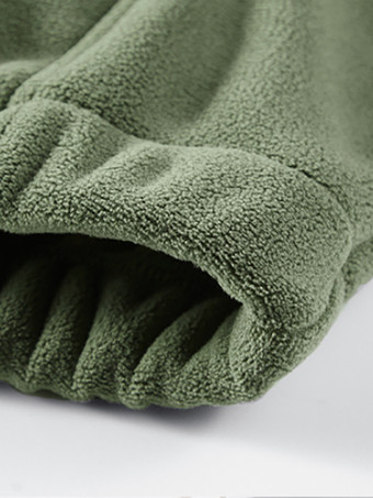 メンズ 暖かい 冬 ジッパー ジャケット カジュアル スタンドカラー コットン フリース コート