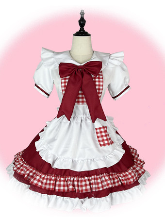 スイートロリータドレス ポリエステル半袖 スイートロリータドレス