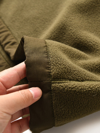 Sudadera de manga larga con diseño vintage y forro polar para hombre