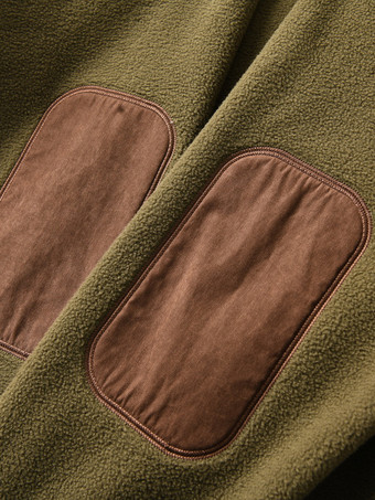 Sudadera de manga larga con diseño vintage y forro polar para hombre