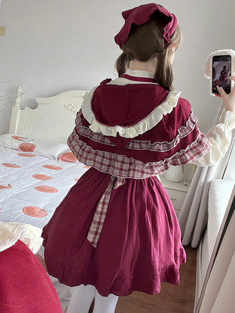 Robe Sweet Lolita en polyester sans manches